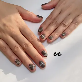 カラー ネイル C C🌼のネイルデザイン