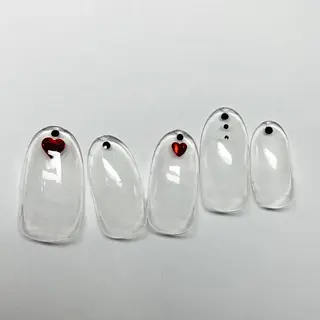 ネイル ネイルPetit Ribbonのネイルデザイン