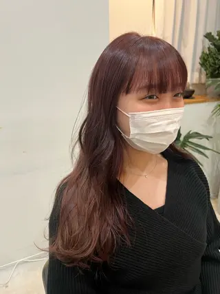 ロング カラー tonari所属・tonari MICHIKAのヘアスタイル