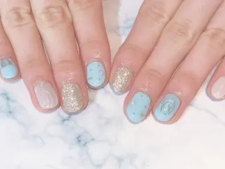 ネイル LUKE所属・もとまつ さちこのネイルデザイン