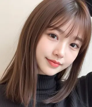 ミディアム カラー ✂️恵比寿✂️ 杉田尋斗のヘアスタイル