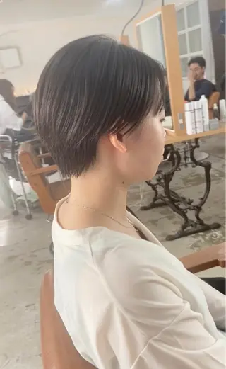 ショート ショートヘア、ボブ こやさん　コヤマのヘアスタイル