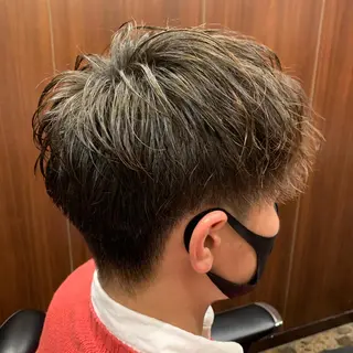 パーマ メンズ premium barber表参道所属・プレミアムバーバー 草野のヘアスタイル