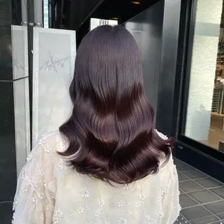 ロング カラー GO TODAY SHAiRE SALON原宿Stella店所属・山内 直英のヘアスタイル