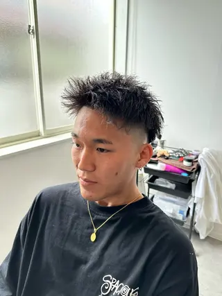 メンズ 三浦 流星のヘアスタイル