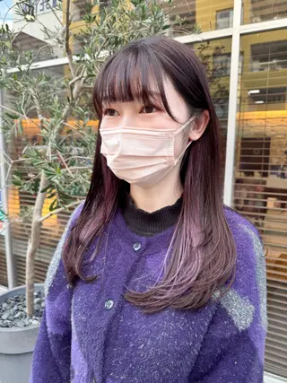 セミロング maika /layer cutのヘアスタイル