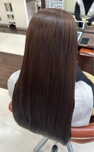ロング 成田で1番お悩み解決 の髪へ導くみつきのヘアスタイル