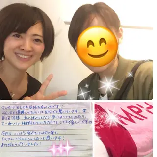 ロング カラー パーマ ヘアアレンジ メンズ キッズ ネイル マツエク・マツパ ‍痩身＆ボディ 結果出し🌟丹野のエステ・リラクイメージ