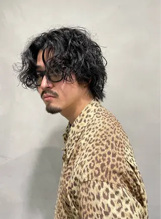 ショート パーマ メンズ メンズ🎱女性も歓迎 ✨🌵榊原崇文🌵のヘアスタイル