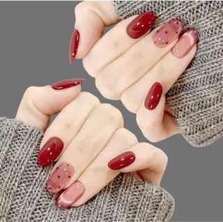 ネイル H3 Nail Tsuki🦋💙のネイルデザイン