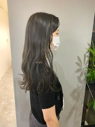 ロング カラー ヘアアレンジ ボブ /ニュアンス/ satomi🧸💖のヘアスタイル