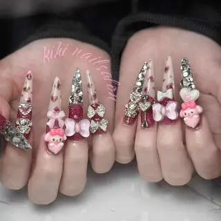 ネイル 💕鈴木ユリ パラジェル/オフ無料のネイルデザイン