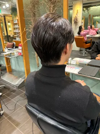 パーマ メンズ オーガニックカラー/ 表参道/ルカのヘアスタイル