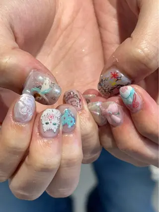 ネイル ハイトーン特化 pepe🎀のヘアスタイル