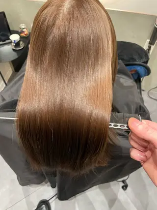 セミロング カラー ⭐️千葉/髪質改善 ⭐️店長【森孝也】のヘアスタイル