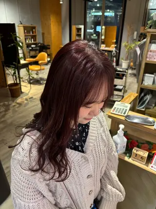 ロング パつっとボブ 🌸みおのヘアスタイル