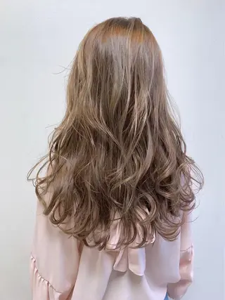 ロング 髪質改善/マツパ 垢抜け透明カラー衣笠のヘアスタイル