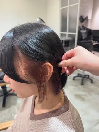 ショート 阿部 祐華のヘアスタイル
