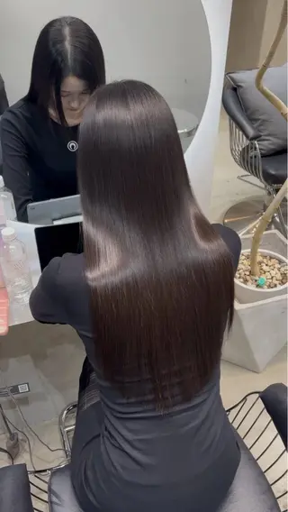 ロング etora 渋谷所属・ワンホンヘア🇨🇳 髪質改善/itaruのヘアスタイル