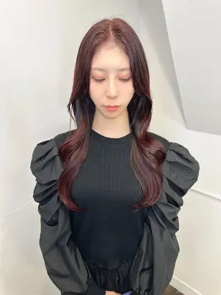 ロング カラー ワンホンヘア ケラチン/Kaitoのヘアスタイル