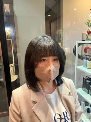 ミディアム Indexhair 錦糸町店所属・カラーモデル募集 🫧彩花🦋のヘアスタイル