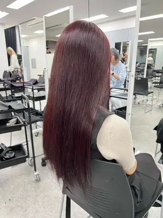 カラー ブリーチなし透明感 💗RYOTAのヘアスタイル