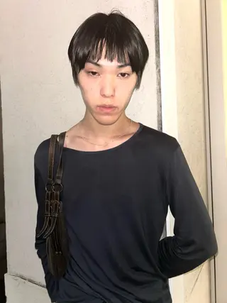 ショート CACHÉ所属・大阪/堀江/ いわもと　りゅうやのヘアスタイル