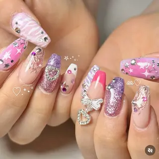 ネイル 【Yappy🌈】 💖P-tanaのネイルデザイン