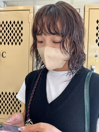 ミディアム カラー 🌼sunc HINAMI🌼のヘアスタイル