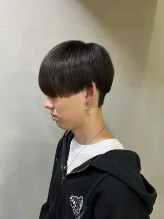 メンズ アキト/ メンズ/透明感暗髪のヘアスタイル