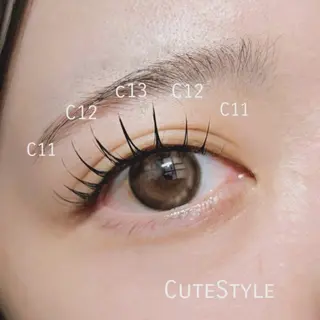 マツエク・マツパ SUGAWARA YUMIのマツエク・マツパデザイン