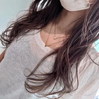 ロング カラー GO TODAY SHAiRE SALON キラリトギンザ店所属・🐱higajo🐱 比嘉門(ヒガジョウ)のヘアスタイル