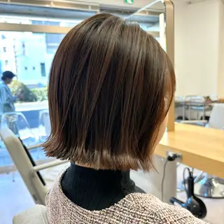 ショート ボブ/透明感カラー/ 似合わせ🌿高田知那のヘアスタイル