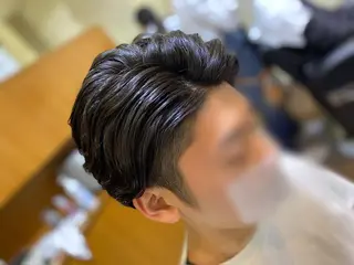 ショート パーマ メンズ カット&リラクゼーションサロンA/Z所属・メンズカット kimotoのヘアスタイル