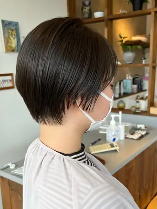 ショート TREASTAR所属・松永 真弥のヘアスタイル
