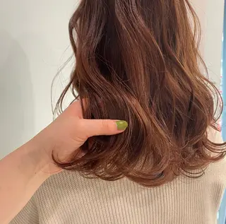 ミディアム GO TODAY SHAiRE SALON 原宿Stella店所属・𓍯柔らかhair 𓍯 yukinoのヘアスタイル