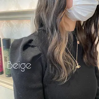 カラー 🍪ﾖｼｲﾊﾙﾈ🍪 ﾗﾍﾞﾝﾀﾞｰｶﾗｰのヘアスタイル