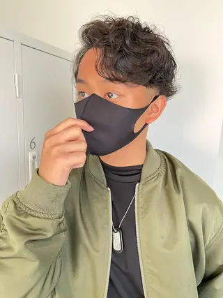 パーマ メンズ 【代表】 辻龍樹のヘアスタイル