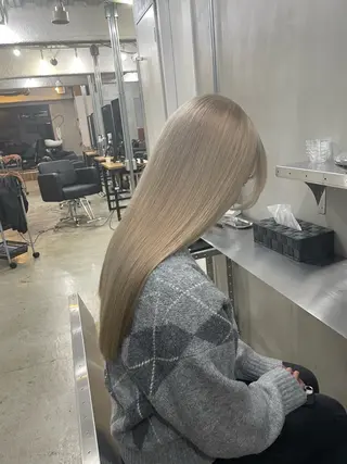 ロング Raffichi 店長　Ryoのヘアスタイル