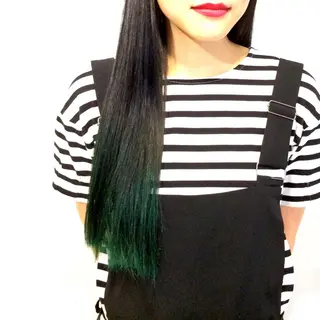 ロング カラー Maestro所属・🪼個性、雰囲気🪼 ⛈オカダ🎧のヘアスタイル