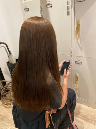 ロング カラー 🪞艶カラー/ボブ/ 矯正/高橋亜実🪞のヘアスタイル