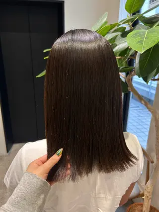 ミディアム wa kaのヘアスタイル