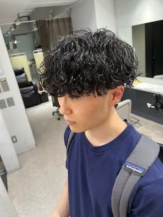 パーマ メンズ 🍐シャドウパーマ メンズ特化/守岡🍐のヘアスタイル