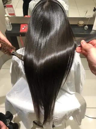 ロング 美髪矯正/髪質改善/ 艶髪💠髪に輝きをのヘアスタイル