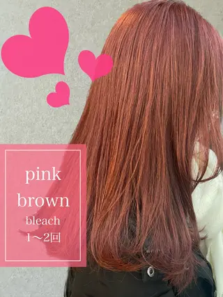 ロング カラー WADA SAKIのヘアスタイル