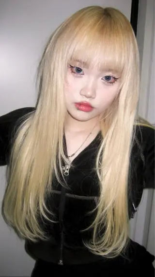 ロング ウルフレイヤー エクステ/kokiのヘアスタイル