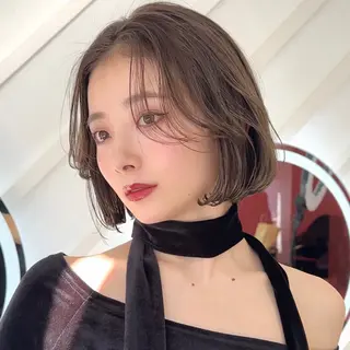 ショート カラー 原宿/ボブ/髪質 改善/レイヤー/優希のヘアスタイル