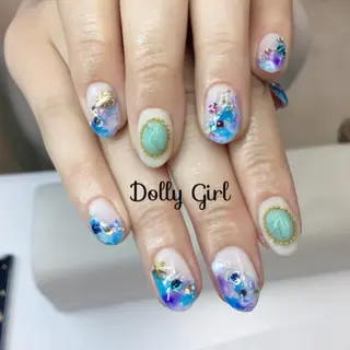 ネイル 個室ネイルサロンDolly  Girl〜ドーリーガール〜所属・DollyGirl KYOKOのネイルデザイン