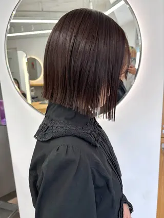 ショート ボブ/透明感カラー/ 似合わせ🌿高田知那のヘアスタイル