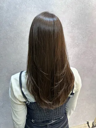 ロング カラー 🔸縮毛矯正/髪質 改善カラー石崎🔸のヘアスタイル